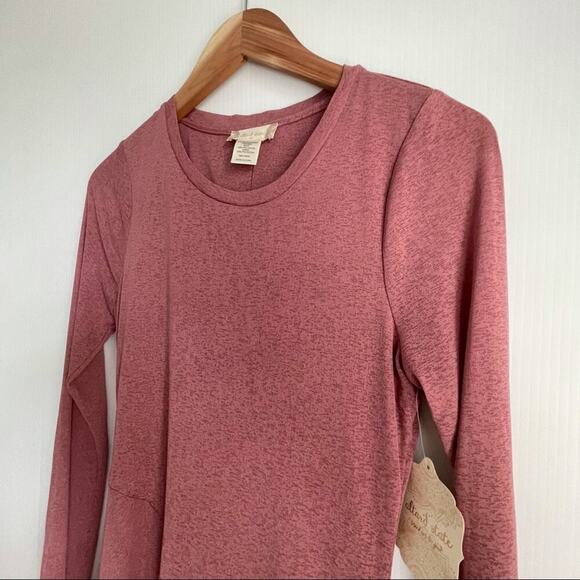 🆕 Altar’d State mauve dress long sleeve crewneck sz M - Picture 4 of 9